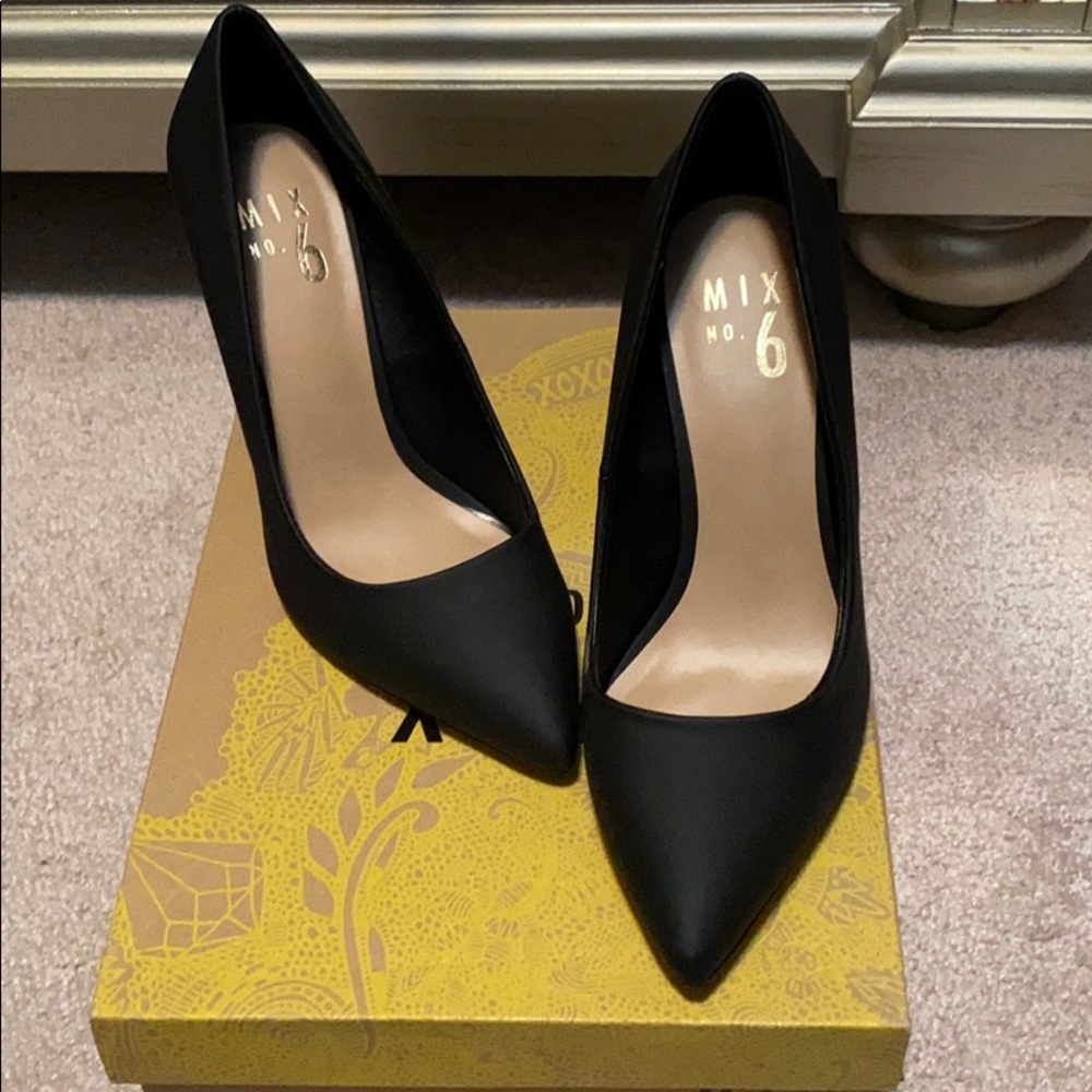 Black heels